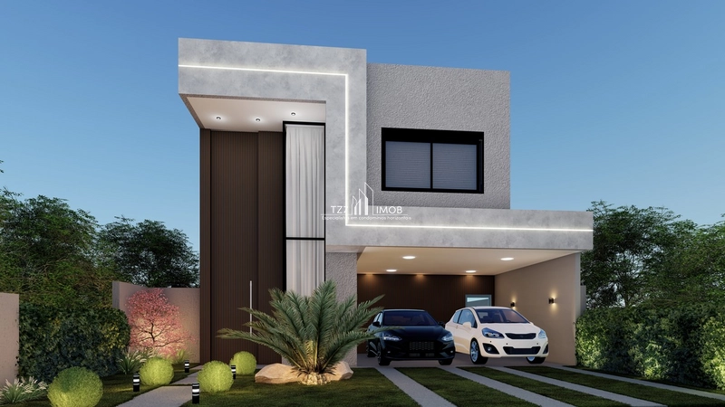 Sobrado com 3 suítes plenas, sendo uma master com closet