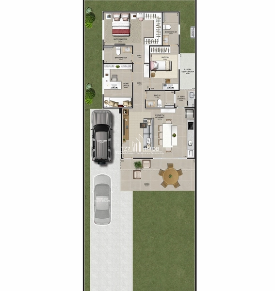 Casa Jardins Grécia, Térrea 3 quartos sendo 2 Suíte Com 110 m²: 7ª foto da galeria de imagens do imóvel
