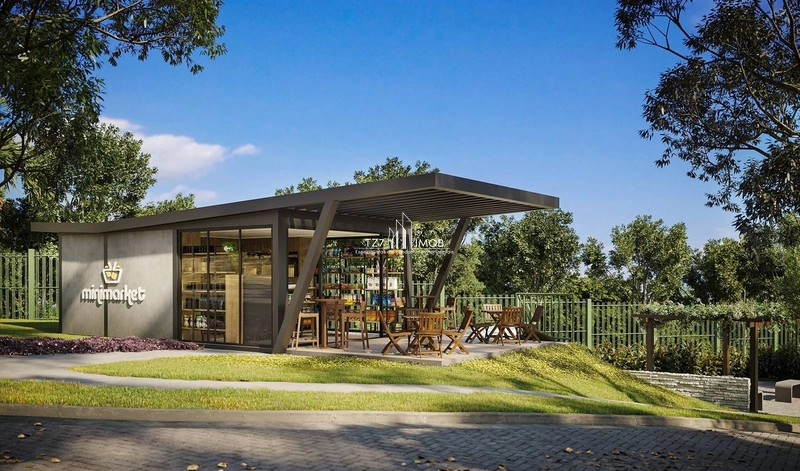 Jardins Zurique - Lote com 447,43m², parte alta do condomínio.: 3ª foto da galeria de imagens do imóvel