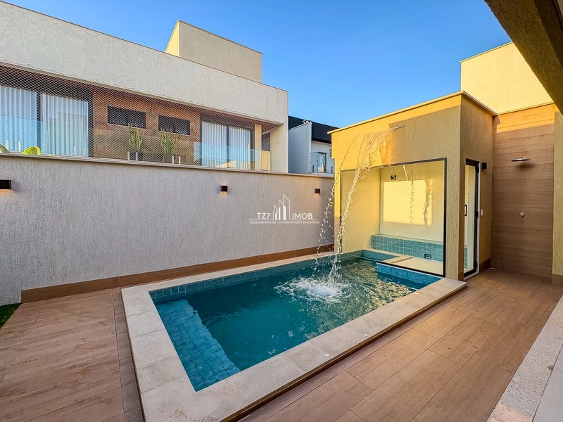 Sobrado com 4 Quartos, sauna molhada integrada com a piscina.: 13ª foto da galeria de imagens do imóvel