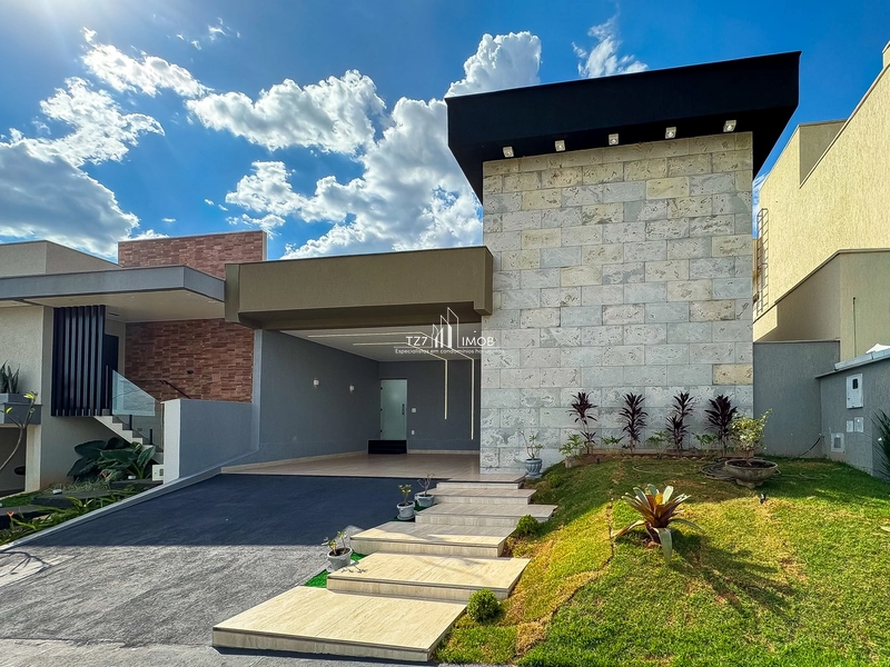 Casa Terrea com 4 Quartos localizada no Condominio Jardins Bolonha.: 3ª foto da galeria de imagens do imóvel