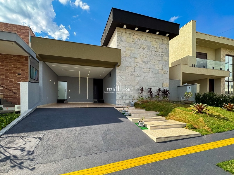 Casa Terrea com 4 Quartos localizada no Condominio Jardins Bolonha.: 2ª foto da galeria de imagens do imóvel