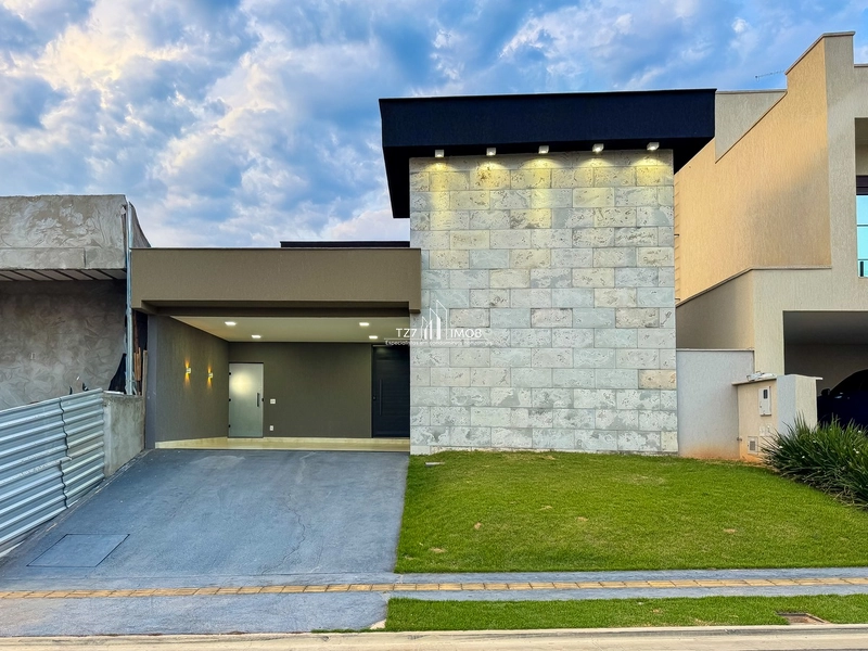 Casa Terrea com 4 Quartos localizada no Condominio Jardins Bolonha.: 1ª foto da galeria de imagens do imóvel
