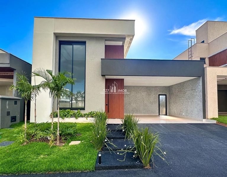 Maravilhosa casa térrea no condomínio jardins Bolonha, casa com 3suíte