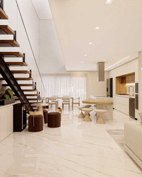 Lindo sobrado a venda em fase final de acabamento, Jardins Capri.: 4ª foto da galeria de imagens do imóvel