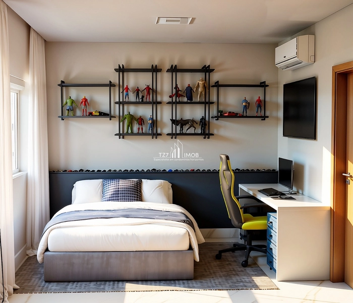 Lindo sobrado a venda em fase final de acabamento, Jardins Capri.: 13ª foto da galeria de imagens do imóvel