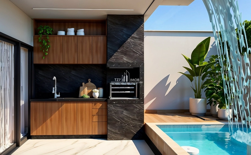 Lindo sobrado a venda em fase final de acabamento, Jardins Capri.: 8ª foto da galeria de imagens do imóvel