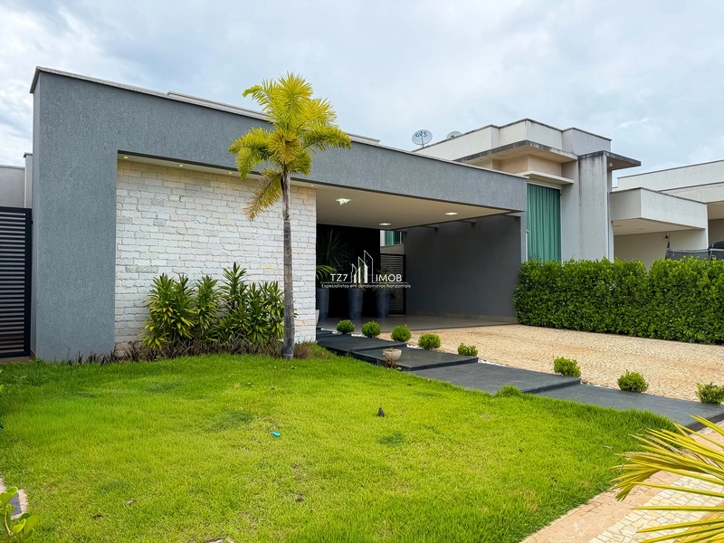 Casa Térrea com 3 Suítes Plenas + Home Office, Semi Mobiliada.: 3ª foto da galeria de imagens do imóvel