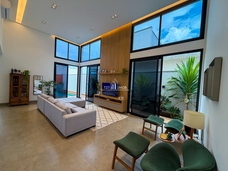 Casa Térrea com 3 Suítes Plenas + Home Office, Semi Mobiliada.: 4ª foto da galeria de imagens do imóvel