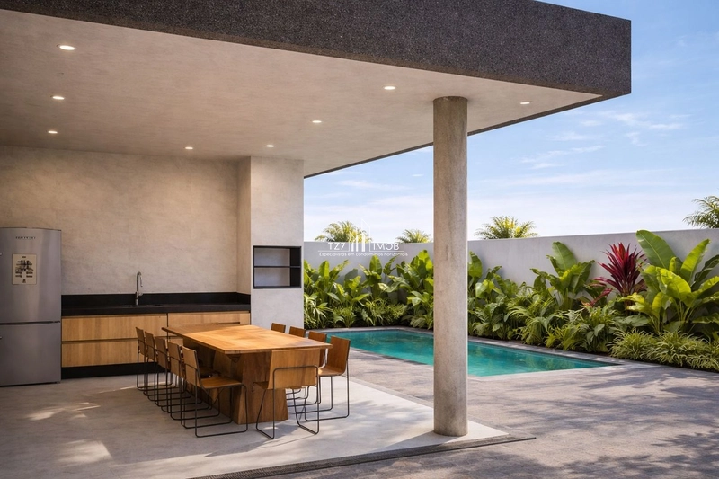 Casa com 3 suítes plenas, sendo 1 master com closet e 2 chuveiros.: 4ª foto da galeria de imagens do imóvel