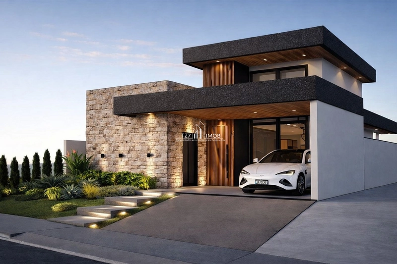 Casa com 3 suítes plenas, sendo 1 master com closet e 2 chuveiros.: 3ª foto da galeria de imagens do imóvel