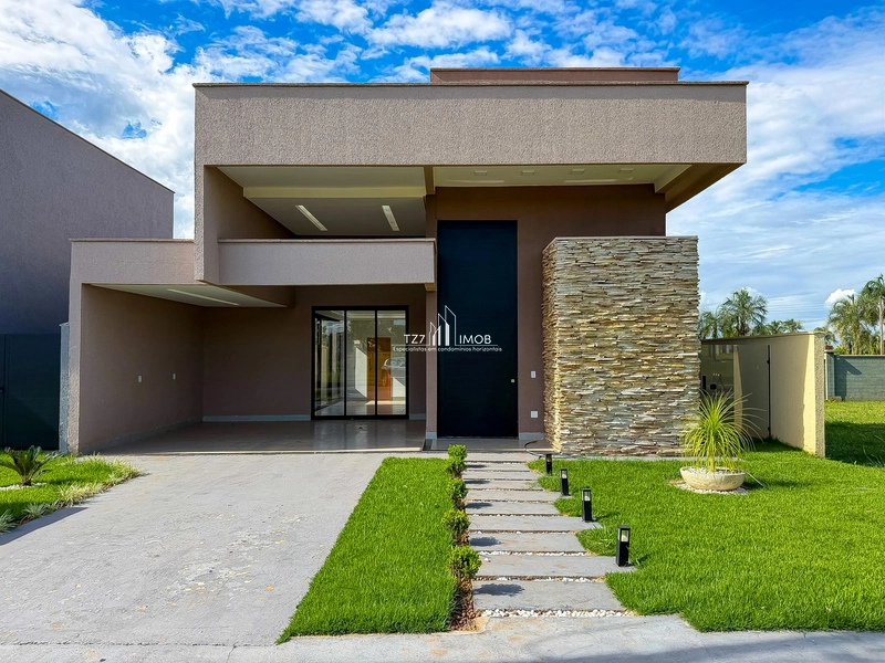 Casa de Alto Padrão com 3 suítes, sendo 2 americanas.