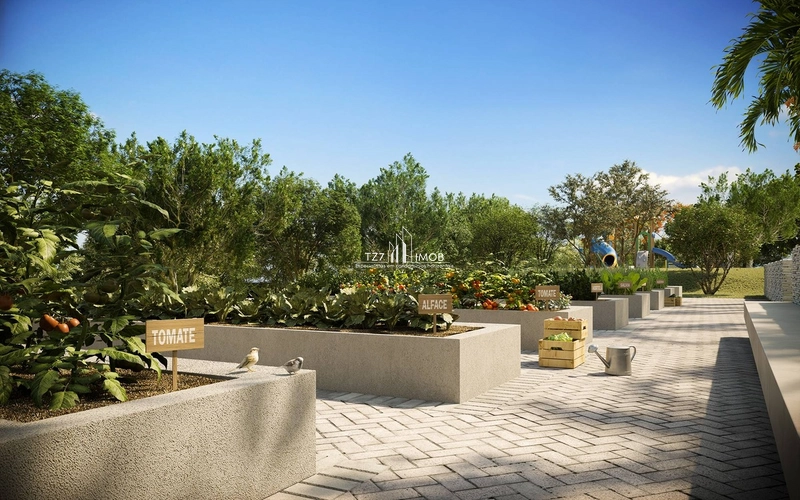 Jardins Zurique - Lote com 493,38 m², parte alta do condomínio.: 4ª foto da galeria de imagens do imóvel