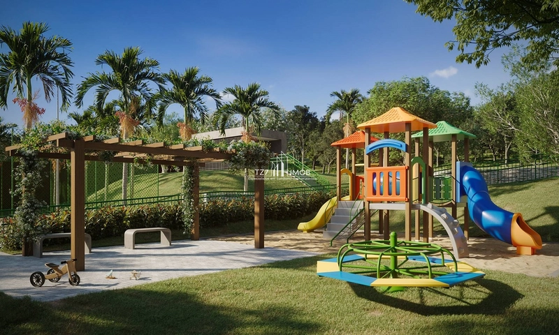 Jardins Zurique - Lote com 493,38 m², parte alta do condomínio.: 8ª foto da galeria de imagens do imóvel