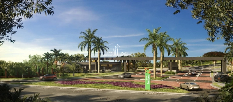 Jardins Zurique - Lote com 493,38 m², parte alta do condomínio.: 1ª foto da galeria de imagens do imóvel