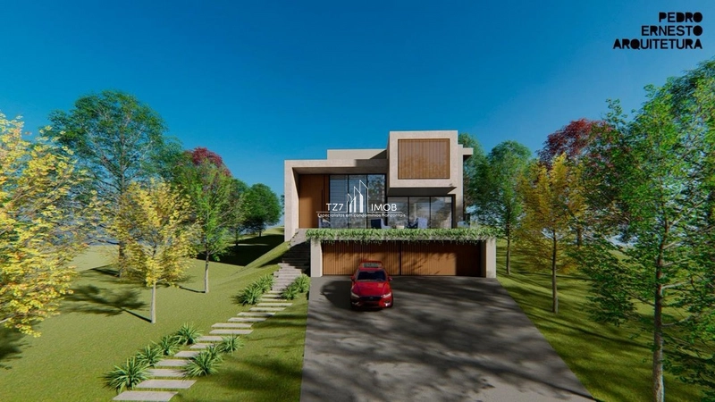 Sobrado de Alto Padrão em construção com 5 suítes plenas.