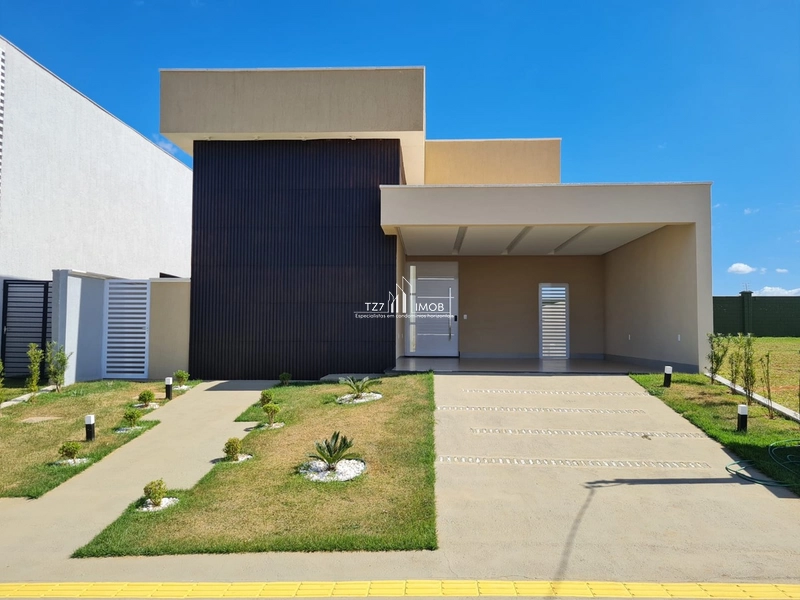 Casa térrea com 3 suítes plenas, no condomínio terras alpha 1