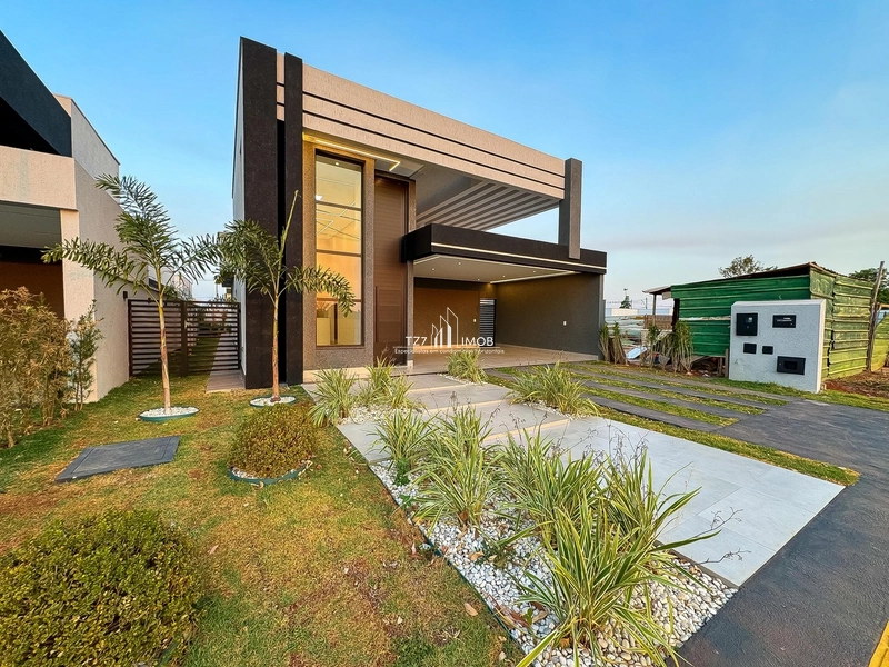 Casa térrea no Condomínio Terras Alpha I, Residência moderna: 2ª foto da galeria de imagens do imóvel