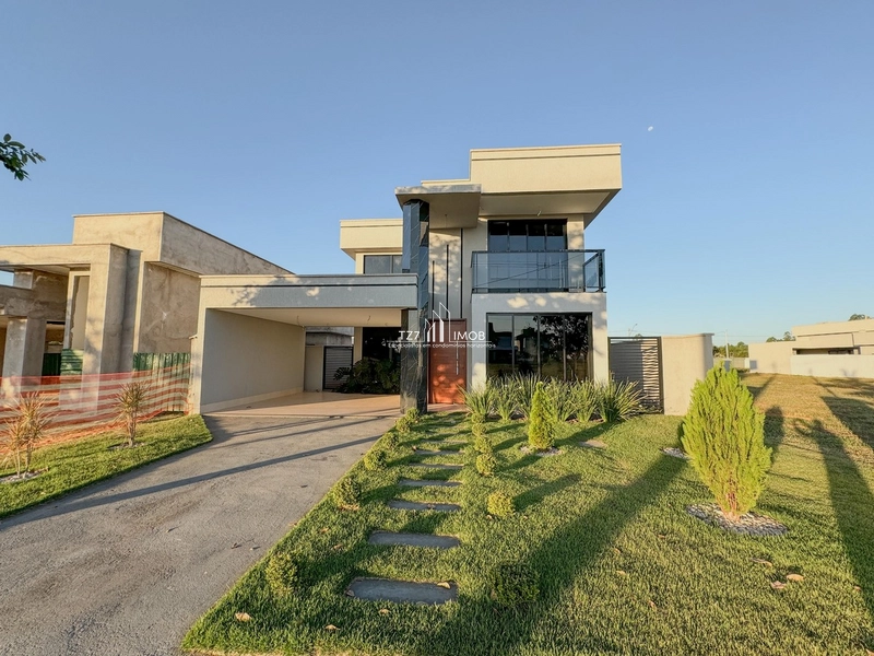 Sobrado  4 suítes individuais no condomínio terras alpha 2