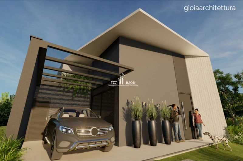 Casa térrea com 3 suites plenas localizada no Condomínio Jardins Capri: 1ª foto da galeria de imagens do imóvel