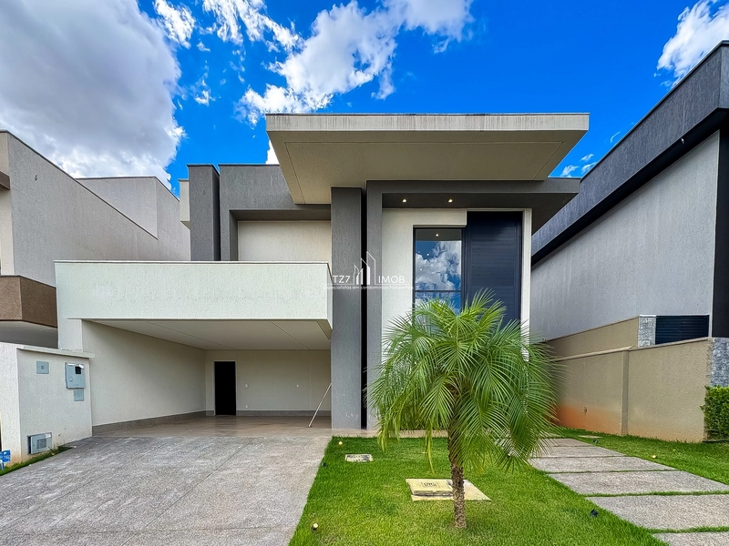 Sobrado com 3 suítes plenas, Condomínio Jardins  Barcelona