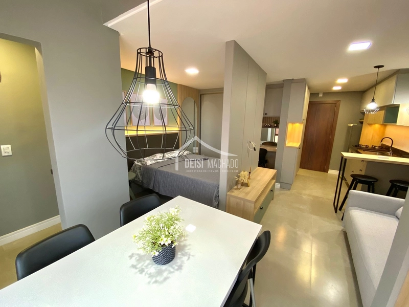 Sensacional JK mobiliado e decorado a beira mar na praia Capão Novo