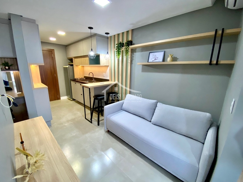 Sensacional JK mobiliado e decorado a beira mar na praia Capão Novo: 8ª foto da galeria de imagens do imóvel