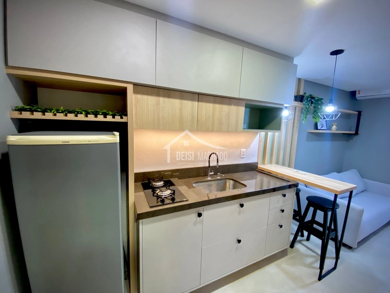 Sensacional JK mobiliado e decorado a beira mar na praia Capão Novo: 4ª foto da galeria de imagens do imóvel