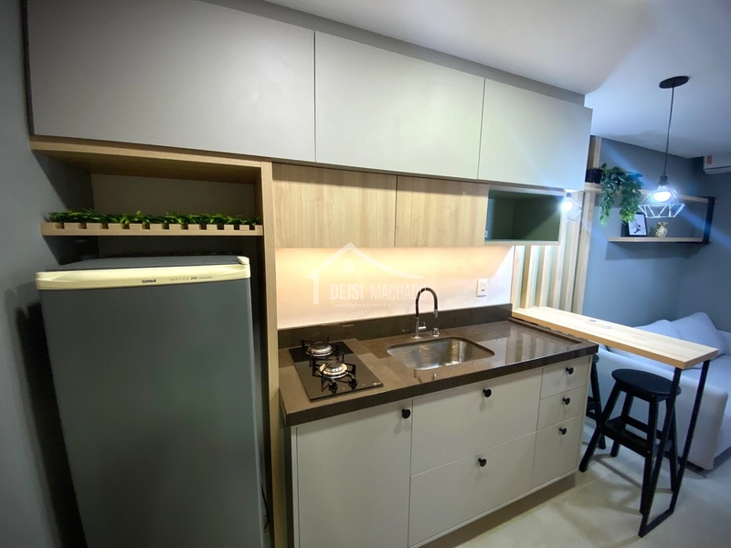 Sensacional JK mobiliado e decorado a beira mar na praia Capão Novo: 3ª foto da galeria de imagens do imóvel