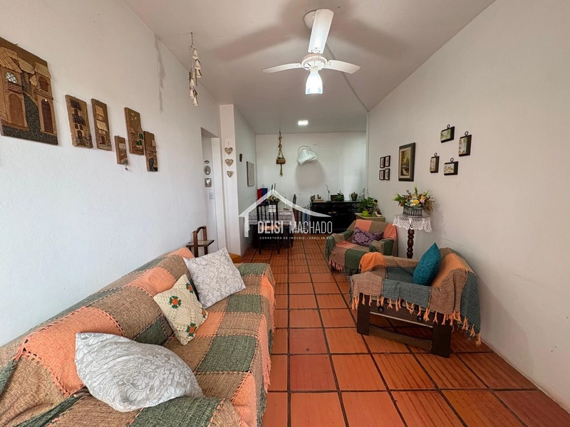 Apartamento de um dormitório à beira mar em Capão Novo