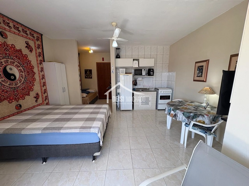 Aconchegante JK com vista privilegiada para o pôr do sol: 4ª foto da galeria de imagens do imóvel