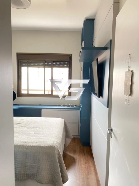 APARTAMENTO ENSOLARADO AMPLO COM SACADA CHURRASQUEIRA CARVÃO: 11ª foto da galeria de imagens do imóvel