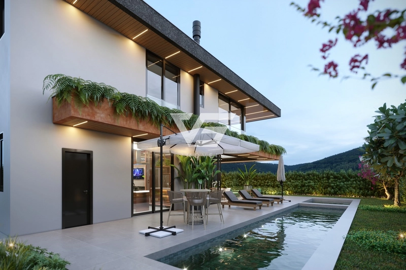 CASA A VENDA NA PLANTA NO CONDOMÍNIO VIVÁ RESIDENCE CACUPÉ FRENTE MAR: 4ª foto da galeria de imagens do imóvel