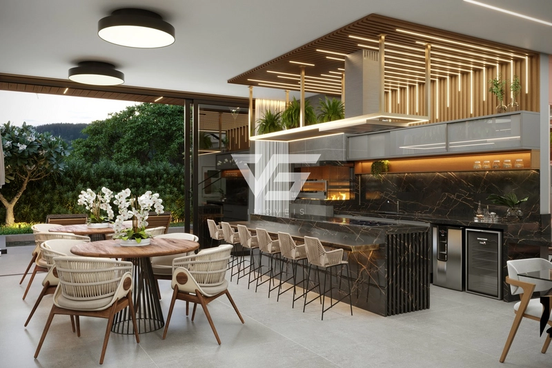 CASA A VENDA NA PLANTA NO CONDOMÍNIO VIVÁ RESIDENCE CACUPÉ FRENTE MAR: 11ª foto da galeria de imagens do imóvel