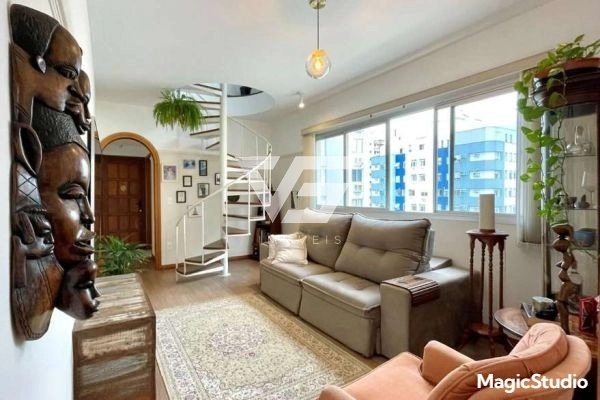 APARTAMENTO DUPLEX NO CENTRO SEMIMOBILIADO COM 1 VAGA: 17ª foto da galeria de imagens do imóvel