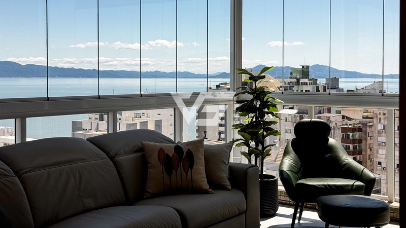 COBERTURA DUPLEX MOBILIADA LINDA COM VISTA MAR  EM FLORIANÓPOLIS: 2ª foto da galeria de imagens do imóvel
