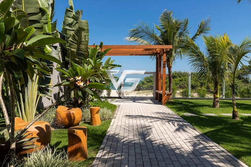 MAGNÍFICA RESIDÊNCIA PÉ NA AREIA COM 700M² ÁREA CONSTRUÍDA CACHOEIRA BOM JESUS: 5ª foto da galeria de imagens do imóvel