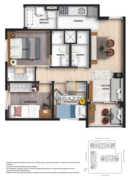 Apartamento 3 dormitórios à venda, Tatuapé, Sp, São Paulo: 10ª foto da galeria de imagens do imóvel