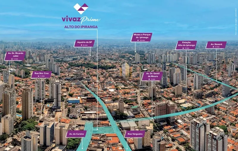 Apartamento de 2 dormitórios ao lado da estação Alto do Ipiranga: 12ª foto da galeria de imagens do imóvel