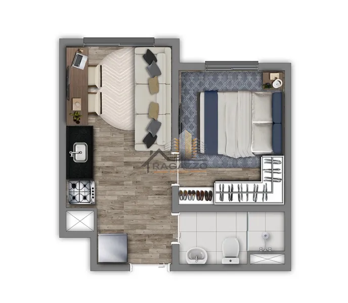 Apartamento 2 dormitório ao lado do metrô Vila Prudente: 5ª foto da galeria de imagens do imóvel