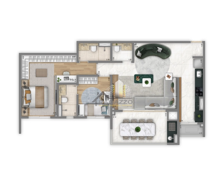 Apartamentos a venda com 3 dormitórios no Bairro Jardim em Santo André: 20ª foto da galeria de imagens do imóvel