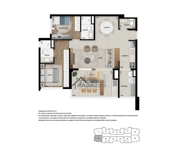 Apartamento 3 dormitórios à venda, Tatuapé, São Paulo: 4ª foto da galeria de imagens do imóvel