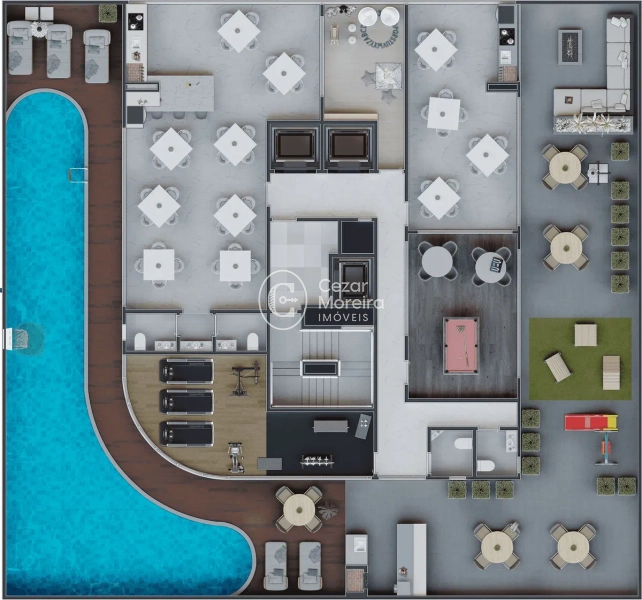 Apartamento em Porto Belo/SC com 3 suítes: 7ª foto da galeria de imagens do imóvel