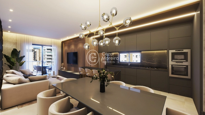 Apartamento em Itapema/SC com 3 suítes: 6ª foto da galeria de imagens do imóvel