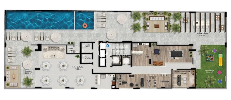Apartamento em Itapema/SC com 3 suítes: 6ª foto da galeria de imagens do imóvel