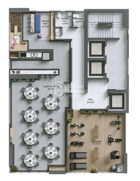 Apartamento em Itapema/SC com 4 suítes: 8ª foto da galeria de imagens do imóvel