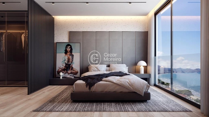 Apartamento Frente Mar em Porto Belo, Perequê com 3 suítes: 1ª foto da galeria de imagens do imóvel