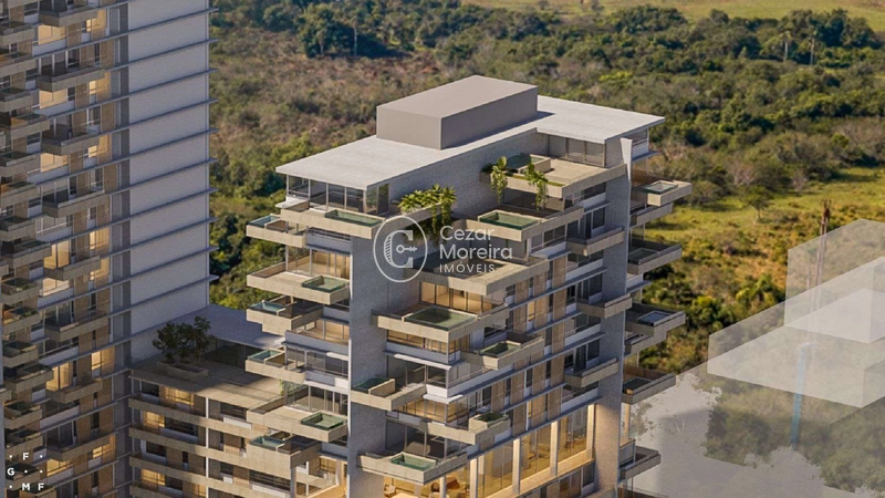 Apartamentos com sacada e piscina privativa no Vivapark Porto Belo: 2ª foto da galeria de imagens do imóvel