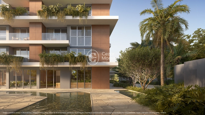 Apartamento na Planta em Porto Belo, 6600m2 de lazer: 3ª foto da galeria de imagens do imóvel