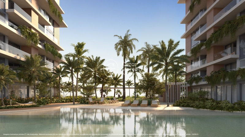 Apartamento na Planta em Porto Belo, 6600m2 de lazer: 1ª foto da galeria de imagens do imóvel